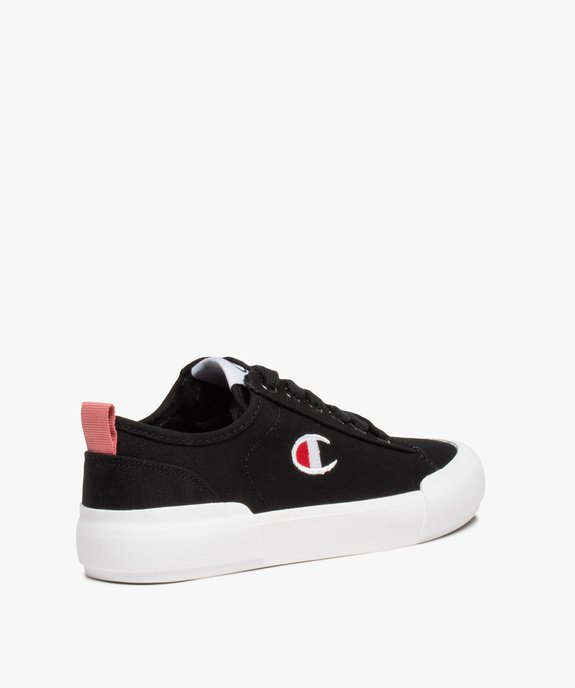 Baskets femme en toile unie à lacets – Champion Revoli vue4 - CHAMPION USA - GEMO