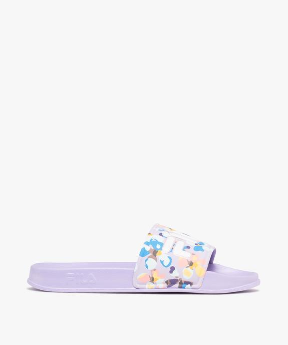 Mules de piscine à large bride imprimée femme - FILA vue2 - FILA - GEMO