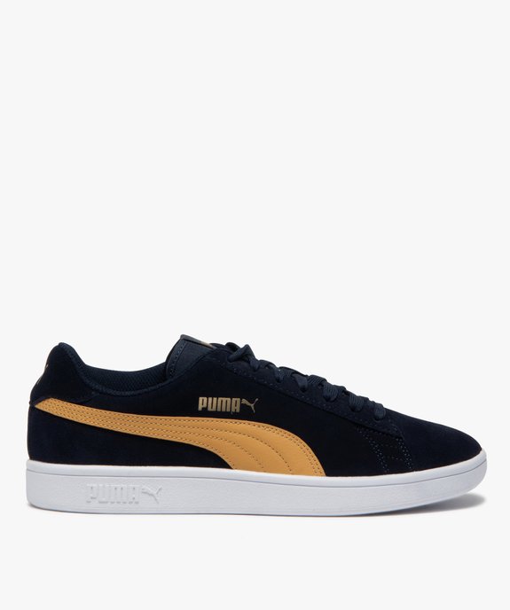 Baskets homme dessus cuir à lacets – Puma Smash vue1 - PUMA - GEMO