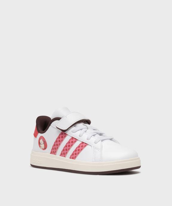 Baskets GrandCourt motif Minnie Mouse fille - Adidas x Disney vue8 - ADIDAS - GEMO