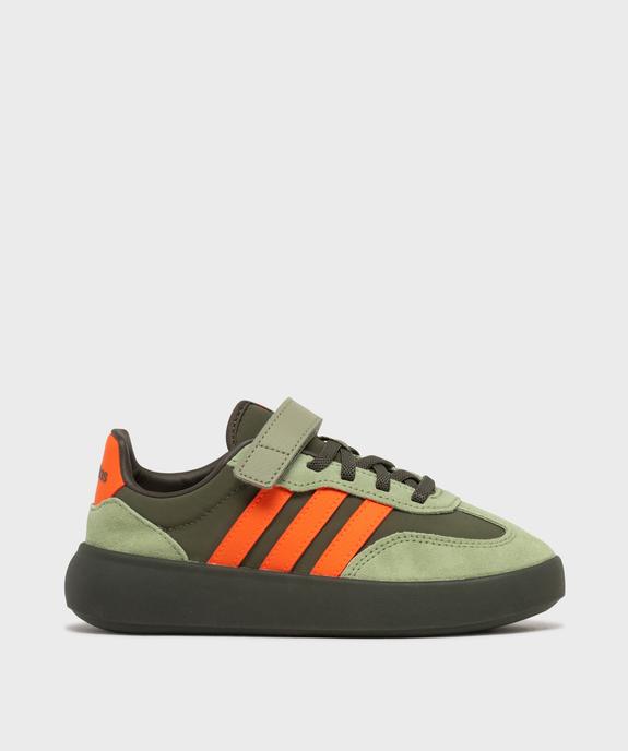 Baskets basses à épaisse semelle et scratch garçon - Adidas vue1 - ADIDAS - GEMO