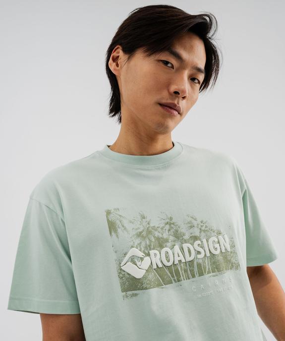 Pyjashort en jersey de coton imprimé homme - Roadsign vue3 - ROADSIGN GEMO FOR GOOD D - GEMO