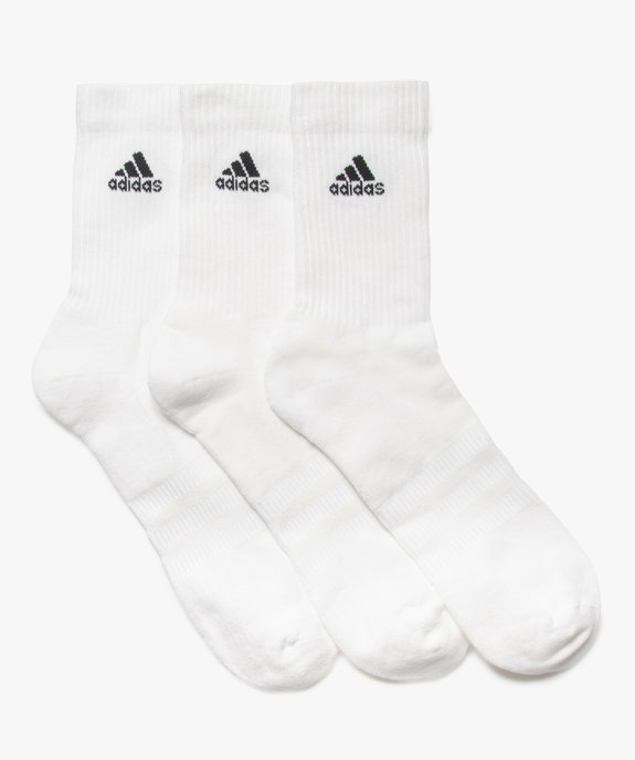 Chaussettes de sport tige haute homme - Adidas (lot de 3) vue1 - ADIDAS - GEMO