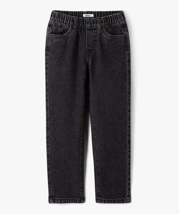 Jean avec ceinture élastique garçon  vue1 - GEMO (ENFANT) - GEMO