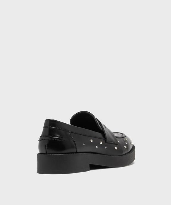 Mocassins avec clous métalliques sur semelle plateforme femme - Follow Me vue5 - FOLLOW ME - GEMO