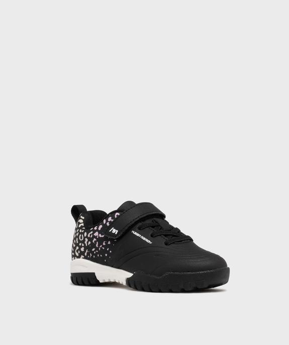 Baskets fille à scratch bicolores style crampons vue2 - LOVELY WINGS - GEMO