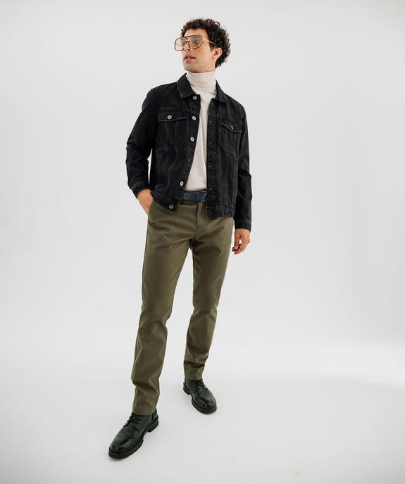 Pull col roulé en maille fine homme vue6 - GEMO 4G HOMME - GEMO