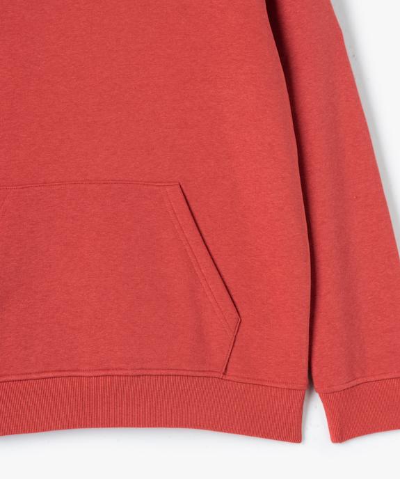 Sweat molletonné à capuche garçon vue3 - GEMO (JUNIOR) - GEMO
