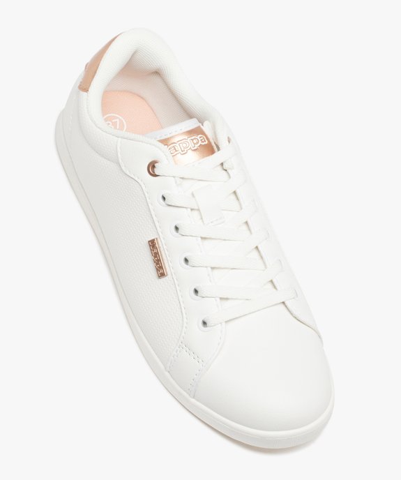 Baskets femme unies avec microperforations – Kappa Lena vue5 - KAPPA - GEMO