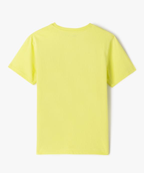 Tee-shirt imprimé estival garçon vue3 - GEMO 4G GARCON - GEMO