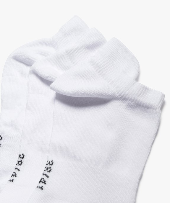 Chaussettes ultra coutes de sport femme (lot de 3) vue4 - GEMO(HOMWR FEM) - GEMO