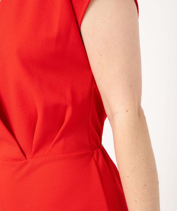 Combinaison pantalon avec haut cache-coeur femme vue5 - GEMO(FEMME PAP) - GEMO