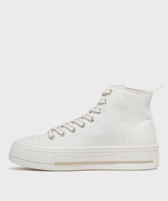 Baskets montantes en toile femme - Camps United vue4 - CAMPS - GEMO