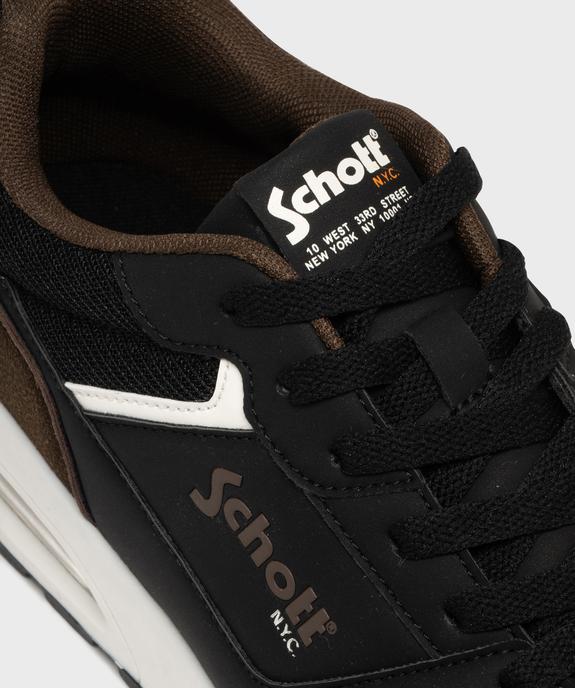 Baskets basses au look rétro tendance homme - Schott vue7 - SCHOTT - GEMO