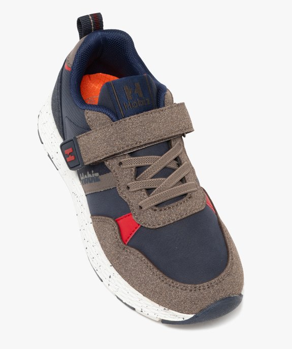 Baskets jogger à scratch garçon vue5 - HOBIZ - GEMO