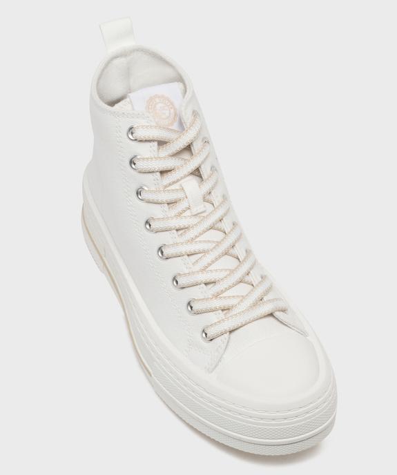 Baskets montantes en toile femme - Camps United vue6 - CAMPS - GEMO