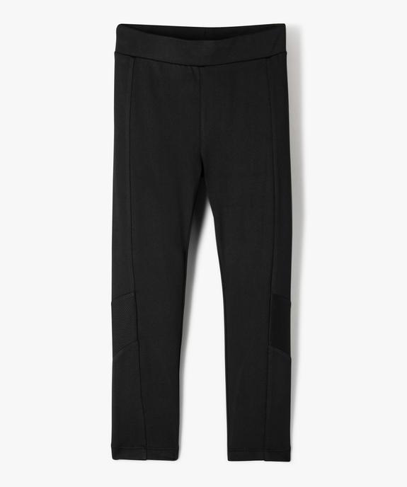 Legging de sport long à taille haute élastiquée fille vue2 - GEMO 4G FILLE - GEMO