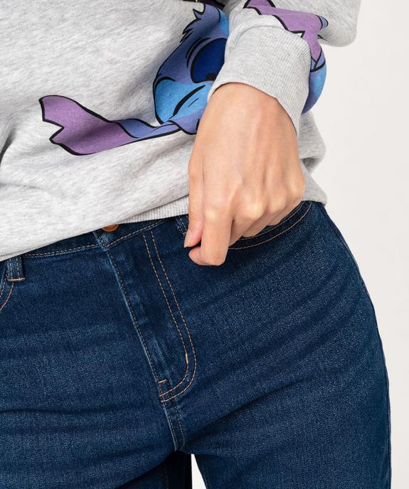 Jean Regular taille haute femme - Longueur L30 vue3 - GEMO(FEMME PAP) - GEMO