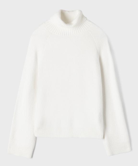 Pull col roulé en maille douillette fille vue1 - GEMO (JUNIOR) - GEMO