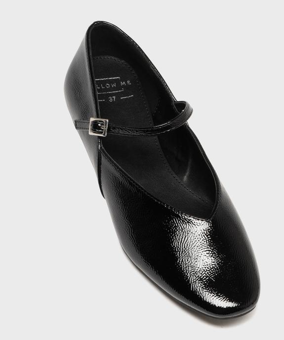 Ballerines vernies avec bride sur le dessus femme - Follow Me vue6 - FOLLOW ME - GEMO
