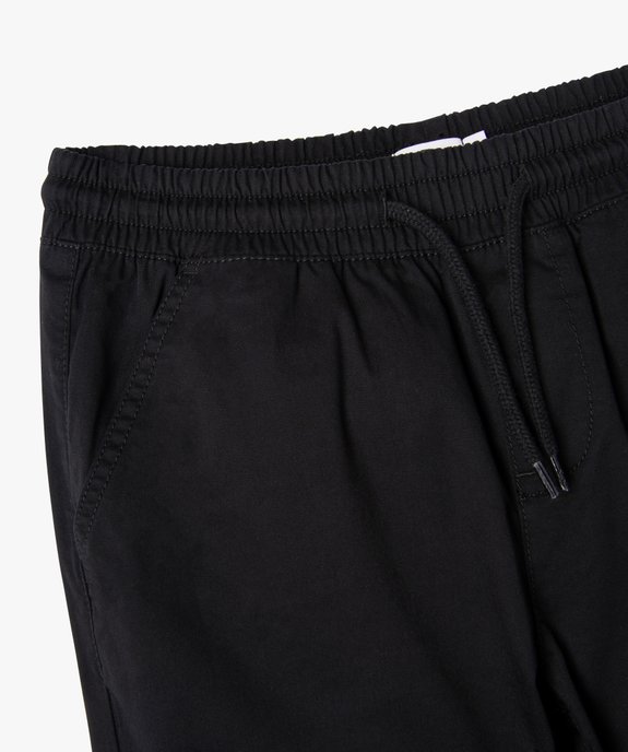 Pantalon jogger coupe slim garçon vue7 - GEMO (JUNIOR) - GEMO