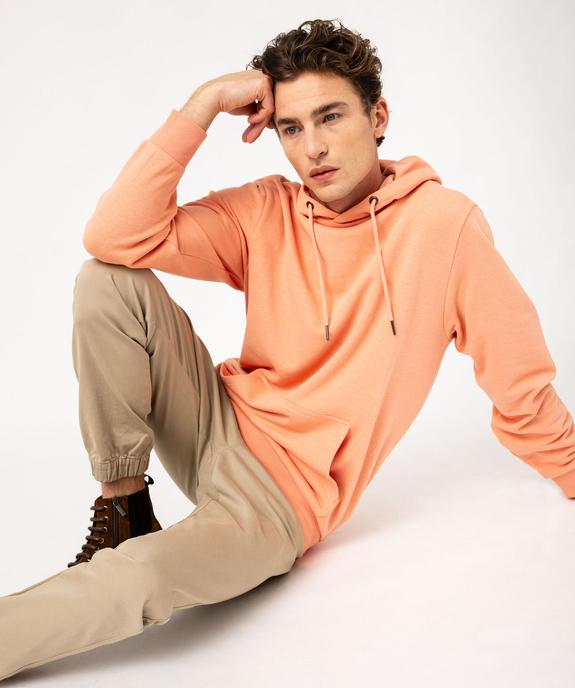 Sweat à capuche non molletonné homme vue1 - GEMO (HOMME) - GEMO
