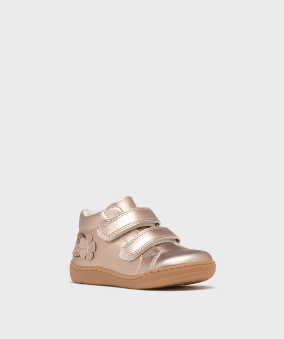 Chaussures premiers pas métallisées bébé fille - Lovely Wings vue2 - LOVELY WINGS - GEMO