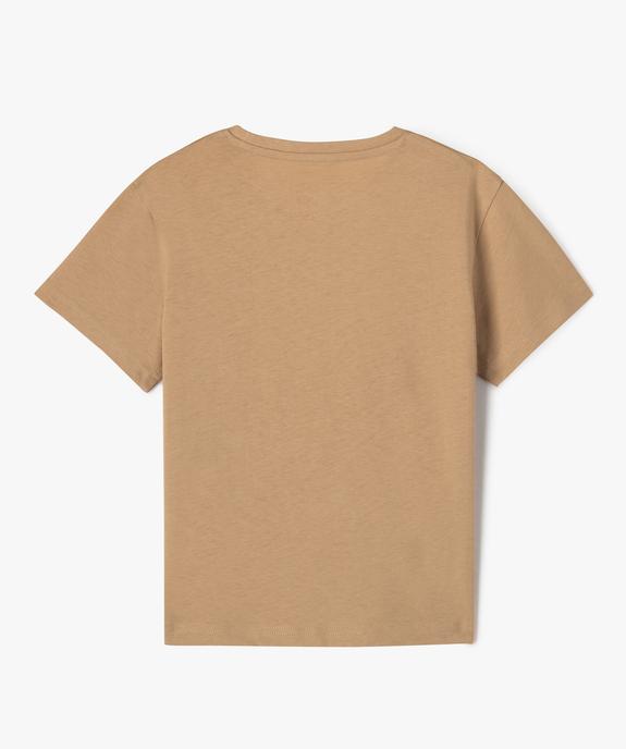 Tee-shirt imprimé graphique garçon vue3 - GEMO 4G GARCON - GEMO