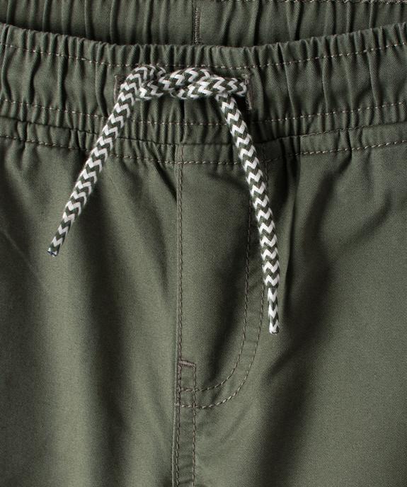 Pantalon jogger coupe slim garçon vue2 - GEMO 4G GARCON - GEMO