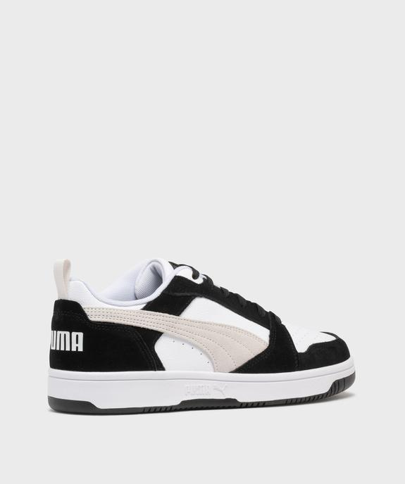 Baskets basses en cuir Rebound V6 homme - Puma vue5 - PUMA - GEMO