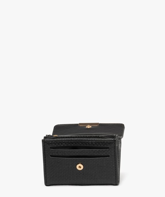 Porte-monnaie à rabat pressionné femme vue7 - GEMO (ACCESS) - GEMO