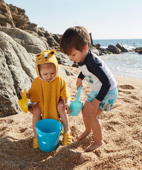 Short De Bain Bebe Garcon Avec Motifs Animaux Gemo