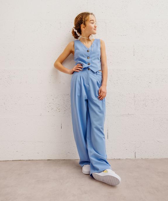 Gilet de costume sans manches fille vue6 - GEMO (JUNIOR) - GEMO