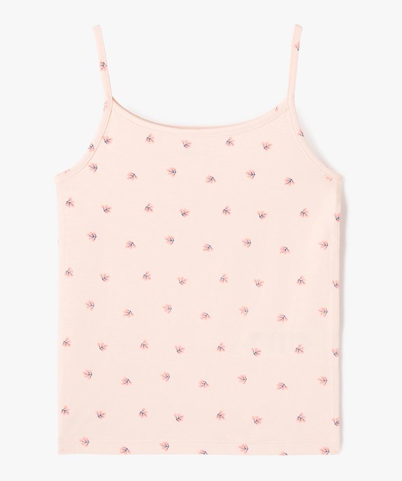 Débardeur à fines bretelles fille vue1 - GEMO (ENFANT) - GEMO