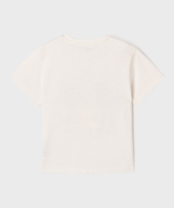 Tee-shirt garçon imprimé évasion vue3 - GEMO (ENFANT) - GEMO