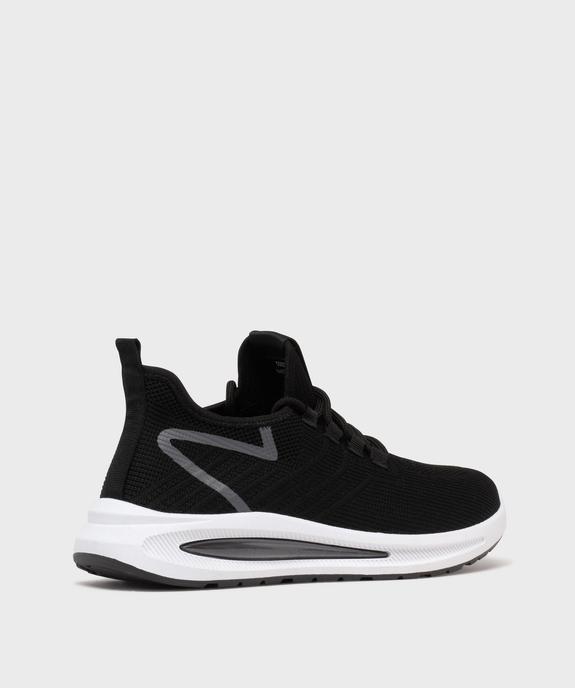 Baskets basses en mesh sans coutures homme vue5 - 5 MILES - GEMO
