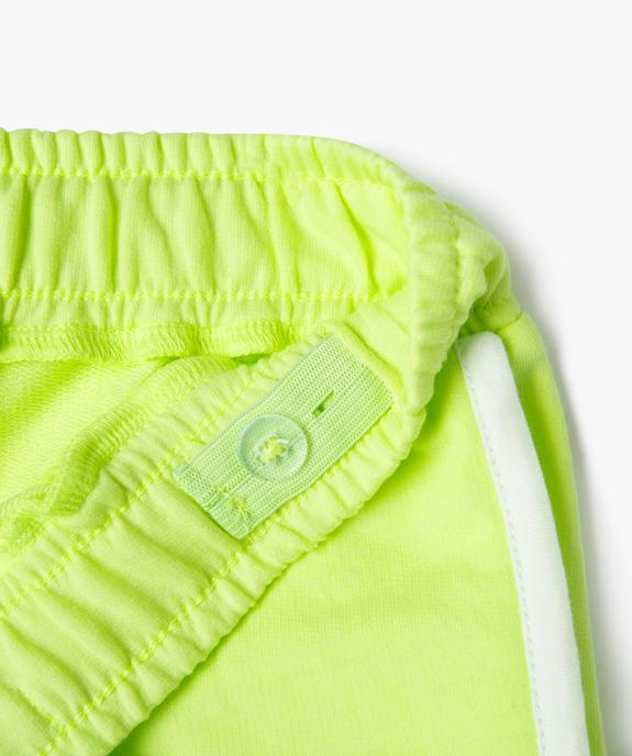Short en maille avec taille élastique fille vue3 - GEMO (ENFANT) - GEMO