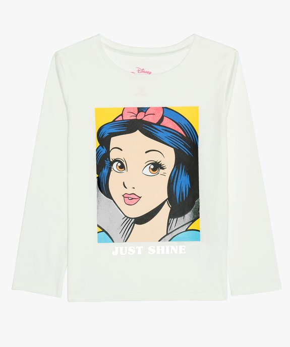 Disney 4069 T-shirt à manches longues en coton pour fille
