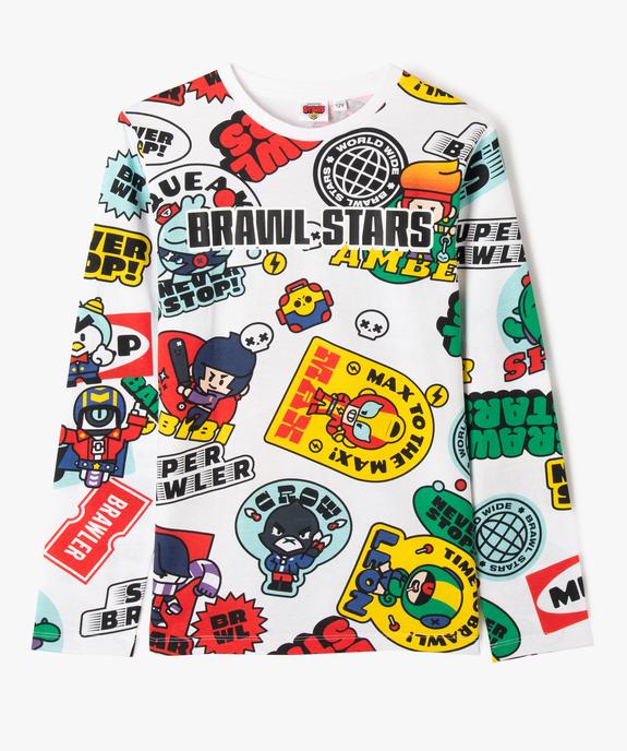 T-shirt imprimé Brawl Stars garçon vue1 - BRAWL STARS - GEMO