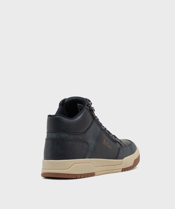 Baskets montantes avec lacets et zip homme - Lee Cooper vue5 - LEE COOPER - GEMO
