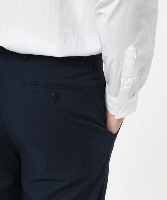 Pantalon de costume coupe droite homme vue2 - GEMO 4G HOMME - GEMO