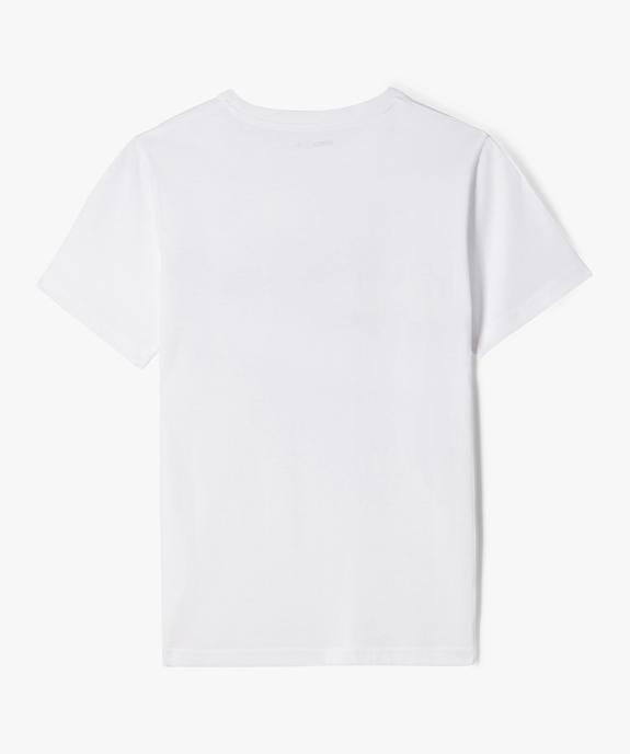 Tee-shirt imprimé estival garçon vue3 - GEMO 4G GARCON - GEMO