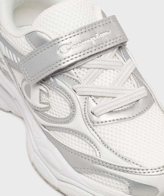 Baskets RT25 U PS Low Cut à scratch bicolores fille - Champion vue6 - CHAMPION USA - GEMO