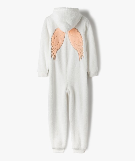 Combinaison d’intérieur fille avec ailes brodées dans le dos vue2 - GEMO (JUNIOR) - GEMO
