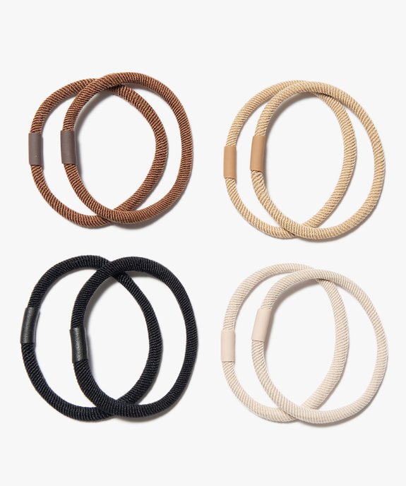 Élastiques à cheveux femme (lot de 8) vue1 - GEMO (ACCESS) - GEMO