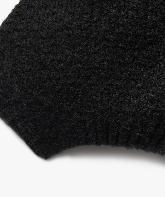 Béret en maille femme vue2 - GEMO (ACCESS) - GEMO