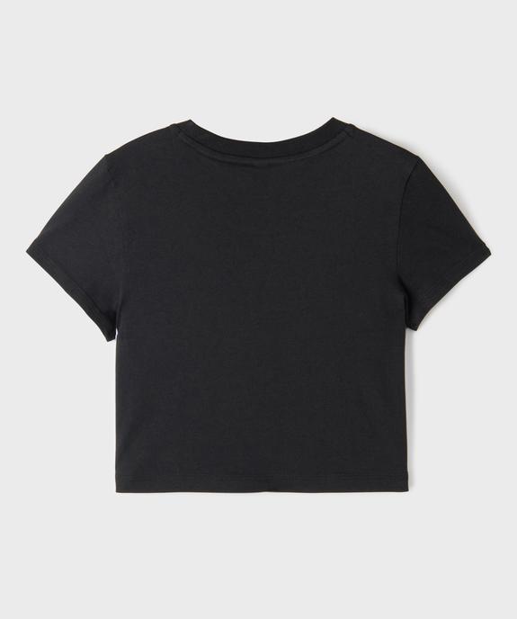 Tee-shirt manches courtes coupe courte fille - Adidas vue3 - ADIDAS - GEMO