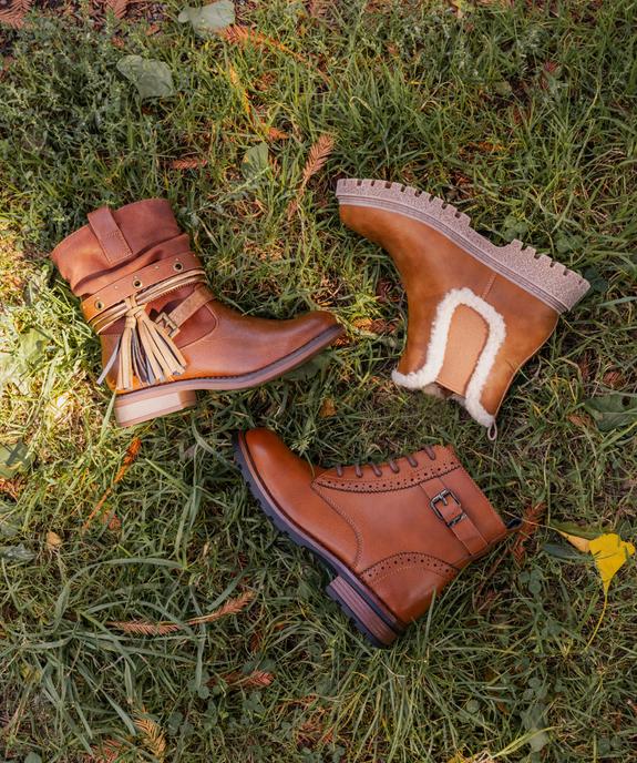 Bottines à lacets et zip élégantes fille vue6 - LOVELY WINGS GEMO FOR GOOD - GEMO