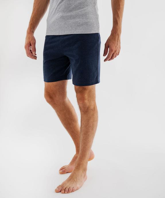 Short de pyjama en jersey à taille élastique homme vue9 - GEMO(HOMWR HOM) - GEMO