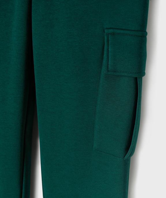 Pantalon de jogging cargo garçon vue2 - GEMO (JUNIOR) - GEMO
